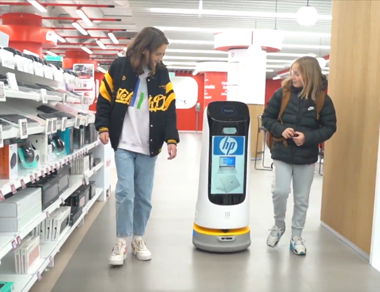 Robot de Servicio en restaurante